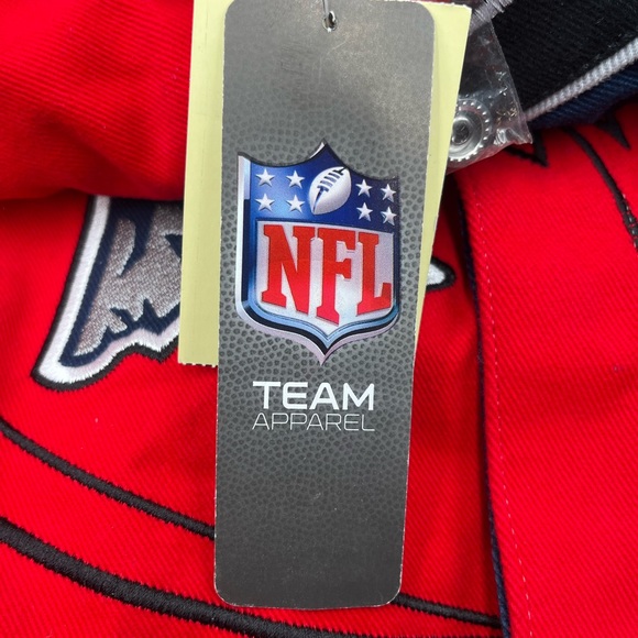 NWT New England Patriots All Embroidered Flame Jacket Size 3XL RARE - Picture 8 of 12